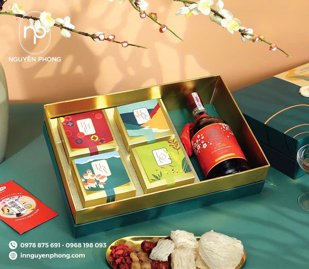  In hộp bánh trung th cao cấp, nâng tầm giá trị sản phẩm